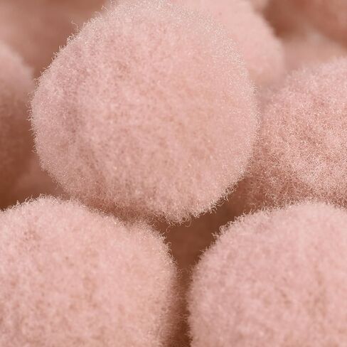 MECCANIXITY Pom Felt Balls Felting Fabric 1.5cm 15mm Beige for Home Crafts Project DIY Pack of 300 in Saudi Arabia