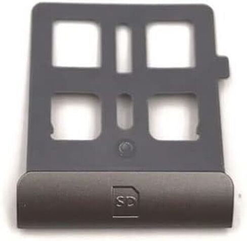 Yanhao [أجزاء ألعاب الفيديو] 10pcs الأصلي الجديد SD Card Slot Slot Frame Frame For 3DS LL 3DS XL Repair [استبدال] (اللون: Silver Gray) in Kuwait
