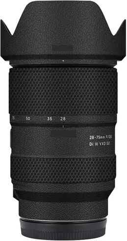 ملصق كاميرا Cap Cap Cap Cap Captics لـ Tamron 28-75mm F2.8 G2 FIT لـ Sony Mount Camera Wrap Wrap Protector Sector F/2.8 28-75 2.8 (Wave Gold) in Kuwait