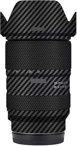 ملصق كاميرا Cap Cap Cap Cap Captics لـ Tamron 28-75mm F2.8 G2 FIT لـ Sony Mount Camera Wrap Wrap Protector Sector F/2.8 28-75 2.8 (Wave Gold) in Kuwait