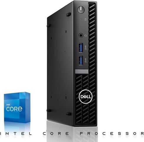 Dell Optiplex Tiny Mini Desktop PC ، Intel Core I5 ​​، RAM 32GB ، 1 تيرابايت SSD مع شاشة منحنية مزدوجة 27 بوصة ، Mouse RGB Keyboard Mouse ، RGB Soundbar و WebCam Windows 11 Pro (متجدد) in Saudi Arabia