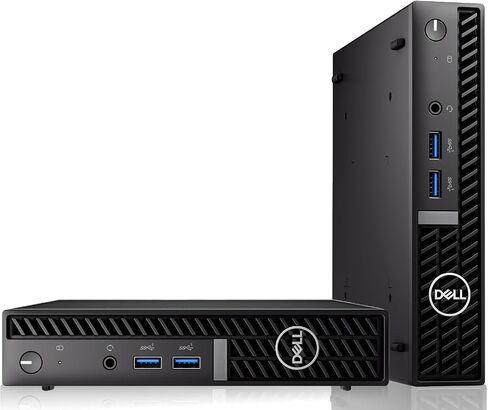 Dell Optiplex Tiny Mini Desktop PC ، Intel Core I5 ​​، RAM 32GB ، 1 تيرابايت SSD مع شاشة منحنية مزدوجة 27 بوصة ، Mouse RGB Keyboard Mouse ، RGB Soundbar و WebCam Windows 11 Pro (متجدد) in Saudi Arabia