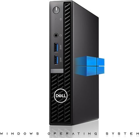Dell Optiplex Tiny Mini Desktop PC ، Intel Core I5 ​​، RAM 32GB ، 1 تيرابايت SSD مع شاشة منحنية مزدوجة 27 بوصة ، Mouse RGB Keyboard Mouse ، RGB Soundbar و WebCam Windows 11 Pro (متجدد) in Saudi Arabia