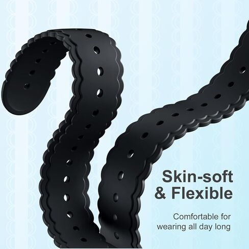 Dirrelo Lace Silicone Band Compatible with Apple Watch Bands Women 40mm 41mm 38mm 44mm 46mm 45mm 42mm 49mm, Soft Solace Wristband Replacement Strap for iWatch Band Series Ultra 10 9 8 SE 7 6 5 4 3 2 1 in Kuwait