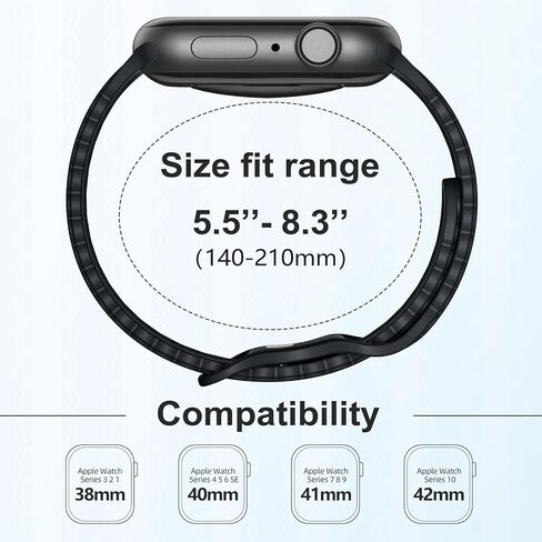 Dirrelo Lace Silicone Band Compatible with Apple Watch Bands Women 40mm 41mm 38mm 44mm 46mm 45mm 42mm 49mm, Soft Solace Wristband Replacement Strap for iWatch Band Series Ultra 10 9 8 SE 7 6 5 4 3 2 1 in Kuwait