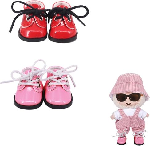 3 Pairs Mini Finger Shoes Gnome Shoes, Cute Elf Shoes PU Leather Mini Shoes for Finger Breakdance Fingerboard, 1/8 BJD Doll Shoes Used as Making Shoe Keychain (3 Colors) in Saudi Arabia