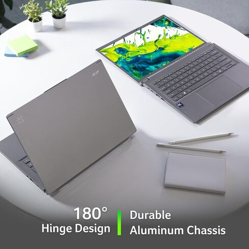 Acer Aspire 14 AI Copilot+ PC | 14" WUXGA Display | Intel Core Ultra 7 Processor 256V | NPU: Up to 47 Tops - GPU: Up to 64 Tops | Intel ARC 140V | 16GB LPDDR5X | 1TB SSD | Wi-Fi 6E | A14-52M-72S0 in Saudi Arabia