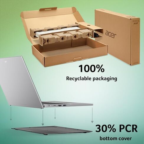 Acer Aspire 14 AI Copilot+ PC | 14 "عرض Wuxga | Intel Core Ultra 7 Processor 256V | NPU: تصل إلى 47 قمم-GPU: تصل إلى 64 TOPS | Intel ARC 140V | 16GB LPDDR5X | 1TB SSD | WI-FI 6E | A14-52M-72S0S0 in Kuwait