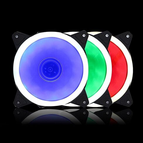 120mm RGB Cooling Fan Mute 6PIN 12V Lighting Fan Desktop PC Chassis Desktop PC Case Quiet Large 6 Pin Radiator(C) in Kuwait
