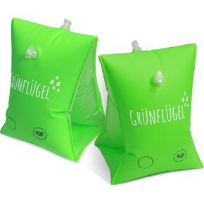 Grünflügel – Arm Floaties | Inflatable baby floatie | Pool floats for toddlers 1-3 yrs or older| Baby swim float ring | Kids swimmies | Baby water swim wings | Toddler from 6 months old swimming rings in Saudi Arabia