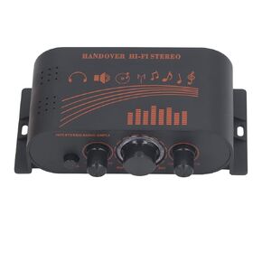 Mini Amp, Stereo Amplifier HiFi Power Amp 2 Channel Speaker Amplifier Mini 40W DC12V Multifunctional Sound Stereo Home Car for Speakers TV Mobile Phones