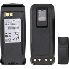 PMNN4104 Battery PMNN4104A 7.4v 2800mAh [Upgraded] for Motorola DGP 4150 DGP 6150 DGP4150 DGP4150+ DGP6150+ DP3400 DP3400+ DP3401 DP3600 DP3601 DR3000 Battery with Belt Clip