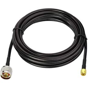 Coronir 10ft n ذكر إلى SMA Male Connector RG58 Coaxial Cable Low Lows for 3G 4G 5G LTE ADS-H HAM GPS WIFI RF RADIO