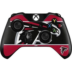 Skinit Skinit Gaming Gaming Skin متوافق مع جهاز التحكم Xbox One - تصميم كتلة منطقة NFL Atlanta Falcons مرخصة