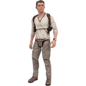 Diamond Select Toys Uncharted: Nathan Drake Acton Figure,Multicolor 7 inch (Pack of 1)