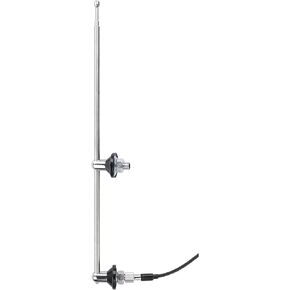 Retro Manufacturing MV-4977-01-FC-11 Chrome OE-Style Dual Side Mount Replacement Antenna for Volkswagen