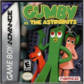 Gumby vs Astrobots for Nintendo Game Boy Advance
