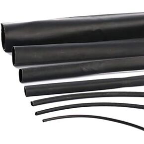 2:1 Black 1/2/ 3/5/ 6/8/ 10mm Diameter Heat Shrink Heatshrink Tubing Tube Sleeving Wrap Wire Connector Repair Tool(5M) (Color : 5 Meter, Size : 2.5mm)