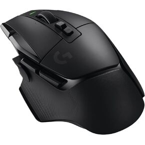 Logitech G502 X Lightspeed Wireless Gaming Mouse - LIGHTFORCE Hybrid Optical-Mechanical switches, Hero 25K Gaming Sensor, Compatible with PC - macOS/Windows - Black (Renewed)
