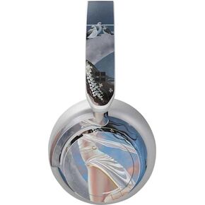 Skinit Decal Audio Skin Compatible with Surface Headphones - Originally Designed Fairy on Moon with Birds by Nene Thomas Design