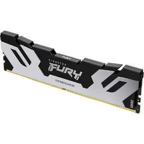 Fury Renegade DDR5 RGB Silver/Black XMP 48GB (2x24GB) 8000MT/s CL38 DIMM Desktop Gaming Memory Kit with 2 - KF580C38RSAK2-48