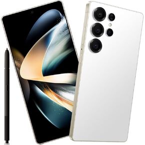 S25 UI Unlocked Android Phone, 64GB Unlocked Smartphone, Unlocked Android, Clear Camera, Fast Processor, Long Battery Life Celular, 2025, US Titanium Gold
