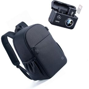 llano 2-Pack NP-FW50 Batteries and Fast 18W Dual Charger,Camera Backpack