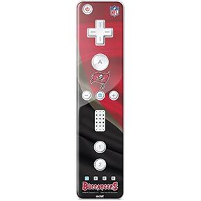 Skinit Decal Gaming Skin Compatible with Wii Remote Controller - Officially Licensed NFL Tampa Bay Buccaneers Design