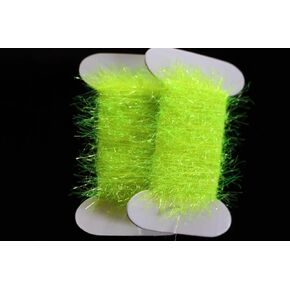 6 Cards 60m UV Color Fly Fishing Tinsel Chenille Crystal Flash Line Nymph Streamers Lure Making Fly Tying Materials