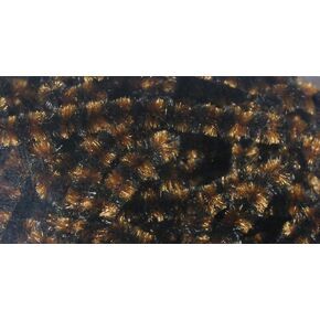 Hareline Dubbin Fly Fish Food Small Stonefly Chenille Black/Brown
