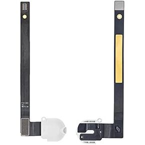 Replacement Compatible with iPad 7 A2197 iPad 8 A2270 Headphone Jack Audio Jack Flex Cable Ribbon WiFi Only Version USA (White)