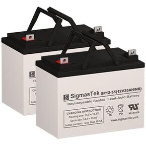 Pride Victory Replacement Battery Set of 2 x 12V 35AH