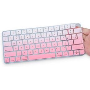 Keyboard Cover Shortcuts for 2024-2021 Apple iMac 24 inch M4 M3 M1 Magic Keyboard A2449 A2450, Mac mini OS Shortcut Hot Keys Keyboard Protector