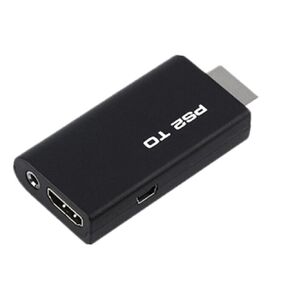 Zezefufu لـ PS2 إلى HDMI مضيف محول Cable HD RCA AV VIDEO PRATIONS