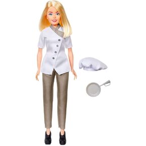 دريم ايلا دمية اي ام فاشن 11.5 انش شيف / بيكر مع مقلاة in Kuwait