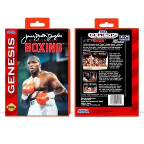 James "Buster" Douglas Knock Out Boxing | (SGR) Sega Genesis - Game Case Only - No Game