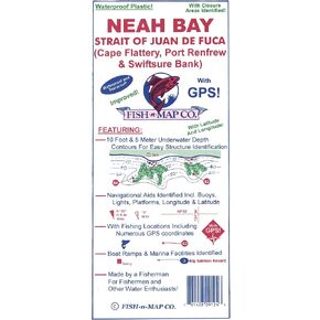 Fish-N-Map Neah Bay/Juan de Fuca Strait in Saudi Arabia