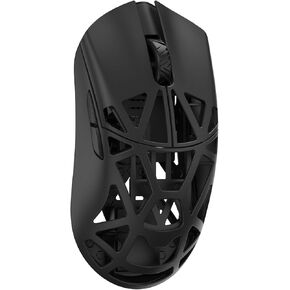 MK x WLMOUSE Beast X Pro Wireless 8K Mouse with Solid Sides (OM Optical, Black)