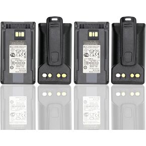(4PCS) FNB-V134 Battery FNB-V134LI-UNI [2025 New Version] for Vertex Standard VX-454 VX-451 VX-261 AAJ68X001 FNB-V133LI-UNI FNB-V133Li EVX-530 EVX-261 EVX-534 EVX-531 Battery (Slim)