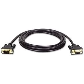 10 قدم VGA شاشة امتداد كابل الذهب HD15 M-F 10 قدم.