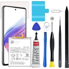 بطارية Galaxy A53 5G ، بديل جديد للبطارية لـ Samsung Galaxy A53 5G SM-A536U SM-A536V SM-A5360 مع مجموعات أدوات الاستبدال المهنية