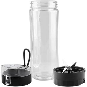 Replacement Parts 20oz Sports Bottle with Spill-Proof Lid and Blade,Compatible with Oster MyBlend Plus Personal Blender