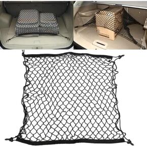 for Citroen DS DS4 DS4S DS5 DS6 DS7 DS5LS DS3 Car Trunk Organizer Luggage Storage Cargo Elastic Mesh Net Styling Accessories, 70cm*70cm