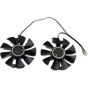 2pcs/lot GA91S2U GPU Cooling Fan Replacement Graphics Card Cooling Fan