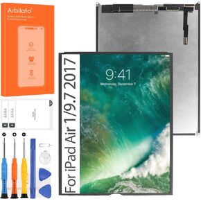 Screen for iPad Air 1 1st Screen Replacement for iPad 9.7 2017 Tablet LCD Screen for iPad 5 5th Gen LCD Display Repair Parts(No Touch Function