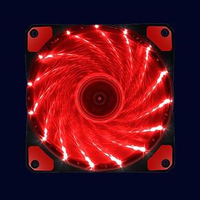 120mm PC Computer 16dB Silent 15 LED Or 33led Case Fan Heatsink Cooler Cooling Pc Fan 12CM Fan 12V 3P IDE 4pin(Purple 33 LEDs)