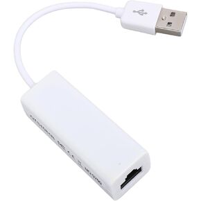 USB to RJ45 Network Adapterfor Wins 98SE Me 2000 Vista 7 8 10, 100Mbps Stable High Speed Connection