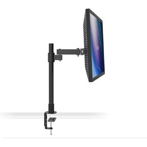 LCD TV Mount Monitor Holder Desktop Clamping Mount Retractable Rotating Rack