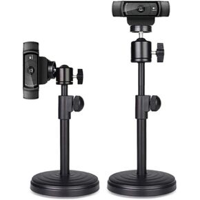 PMA-T3 Height Adjustable Steel Small Mini Projector Desktop Holeder C920 C930 Table Stand Bracket Mount All Direction