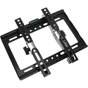 14-42" TV Wall Mount Bracket Flat Panel TV Frame Support 15 Degrees Tilt Angle with Level Standard for LCD LED